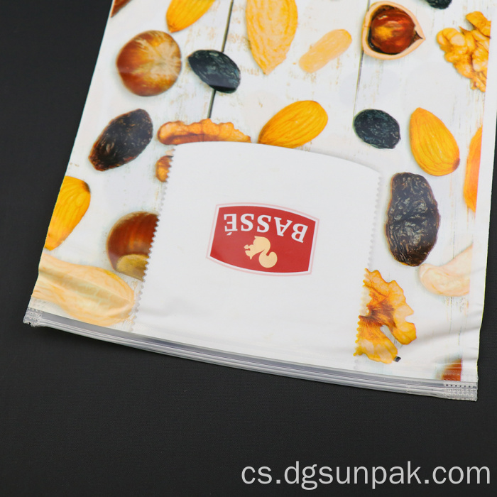 Vlastní ekologická opakovaně použitelná taška na zip